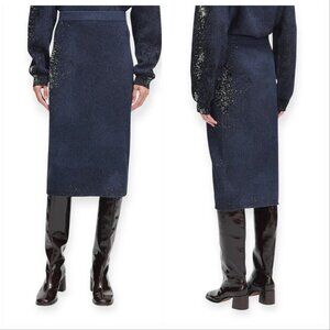 Rachel Comey Eleni Skirt- Size M, Navy, NWT